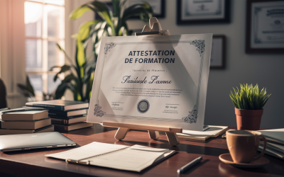 Attestation de formation : définition, utilité et démarches pour l’obtenir