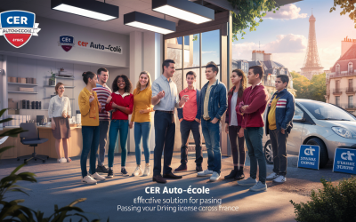 CER Auto-école : une solution efficace pour passer votre permis de conduire dans toute la France