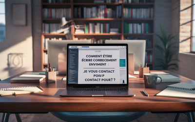 Comment écrire correctement : Je vous contacte pour ou Je vous contact pour ?