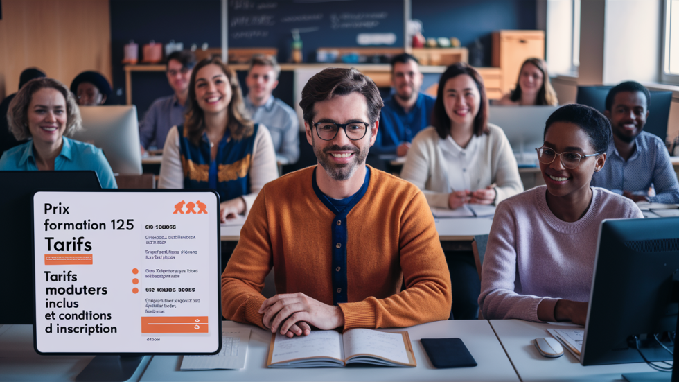 Prix formation 125 : tarifs, modules inclus et conditions d’inscription ...