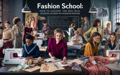 École de mode : comment choisir l’école idéale pour une carrière dans le design de mode