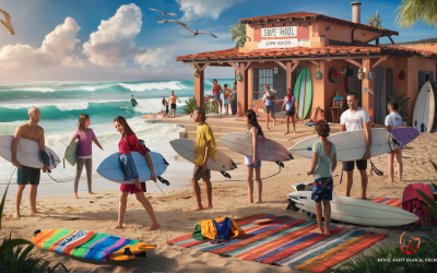 École de surf : où apprendre le surf en France et quelles sont les meilleures écoles