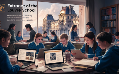 Extranet École du Louvre : comment l&rsquo;extranet facilite l&rsquo;accès aux ressources pédagogiques pour les étudiants