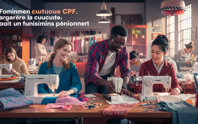 Formation Couture CPF : apprendre la couture avec un financement personnalisé